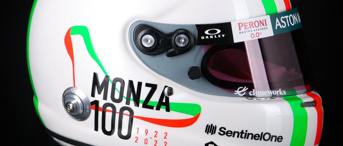 F1 Gp d'Italia 2022 Monza casco Vettel