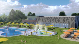 render centro sportivo vimercate