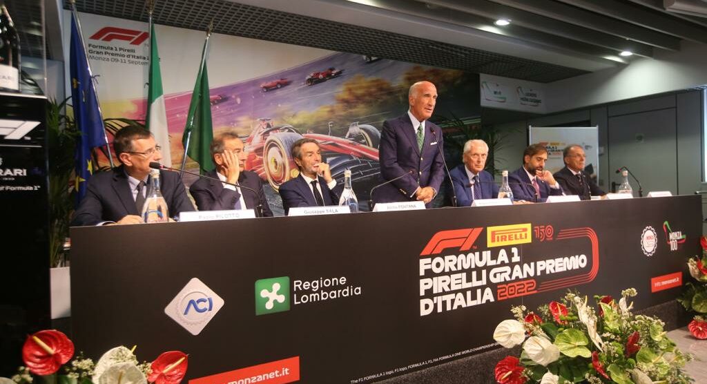 Gp d'Italia Monza 100 conferenza 6 settembre 2022