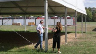 Gp d'Italia 2022 parco di Monza area Fan Zone Roccolo tolti i sigilli giovedì