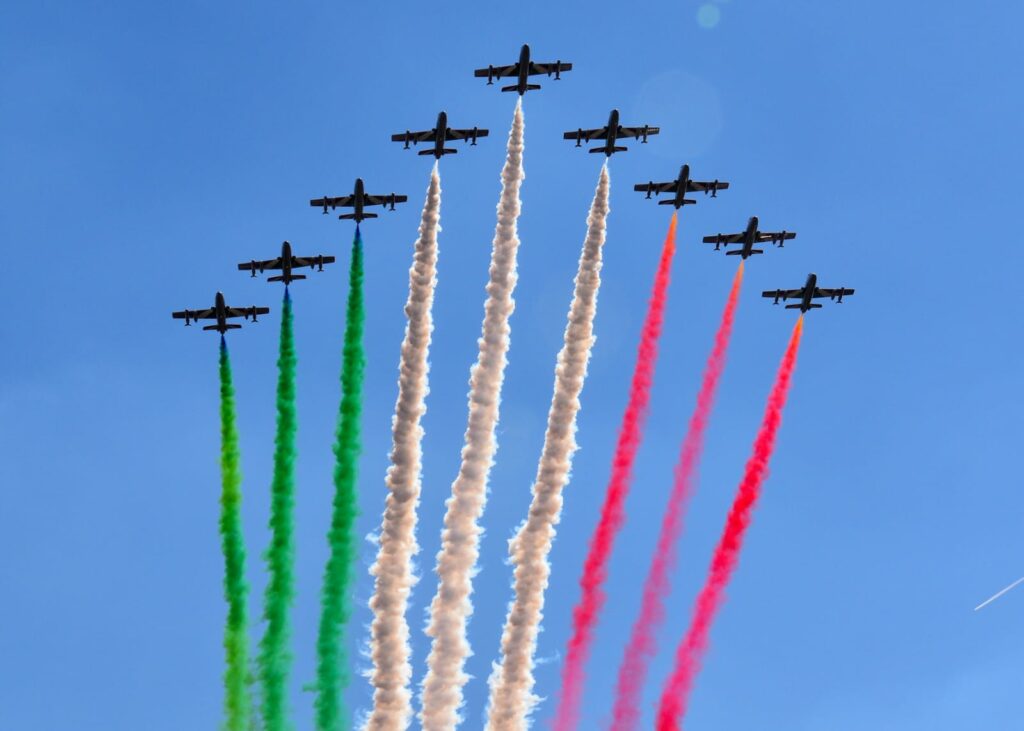 F1 Gp d'Italia 2022 Monza 100 Frecce Tricolori