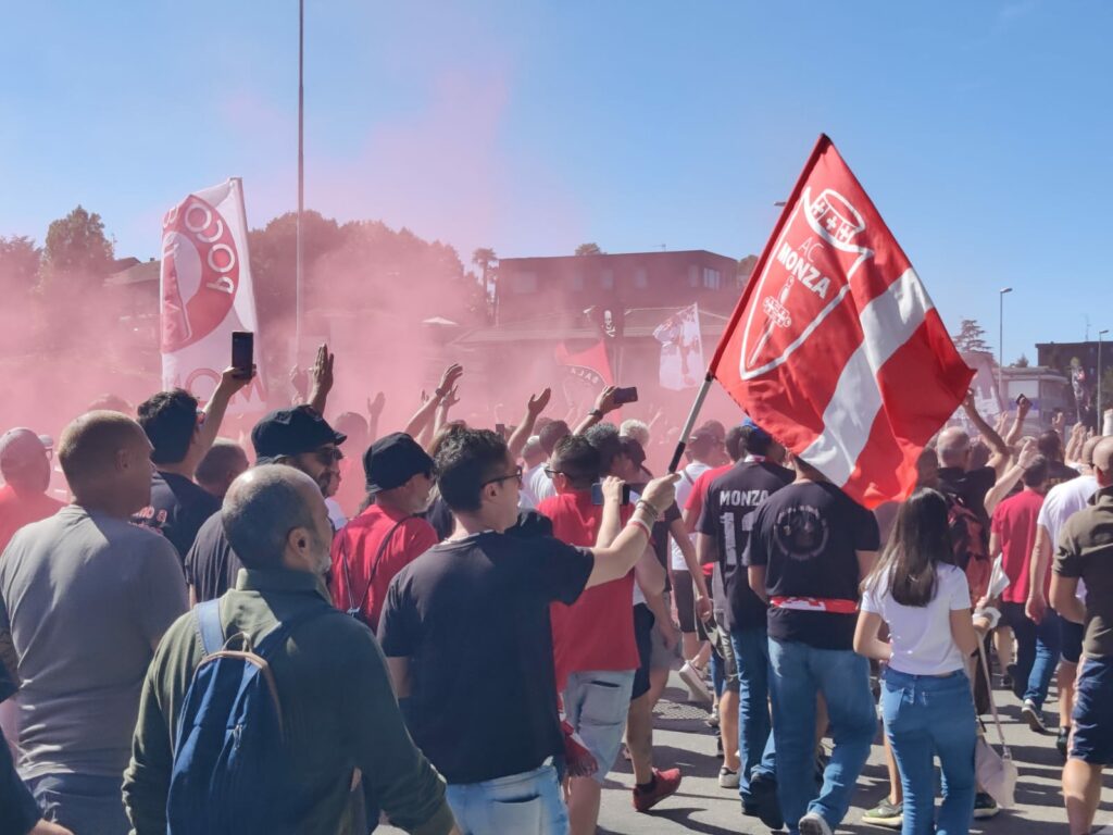 I tifosi per Monza-Juventus