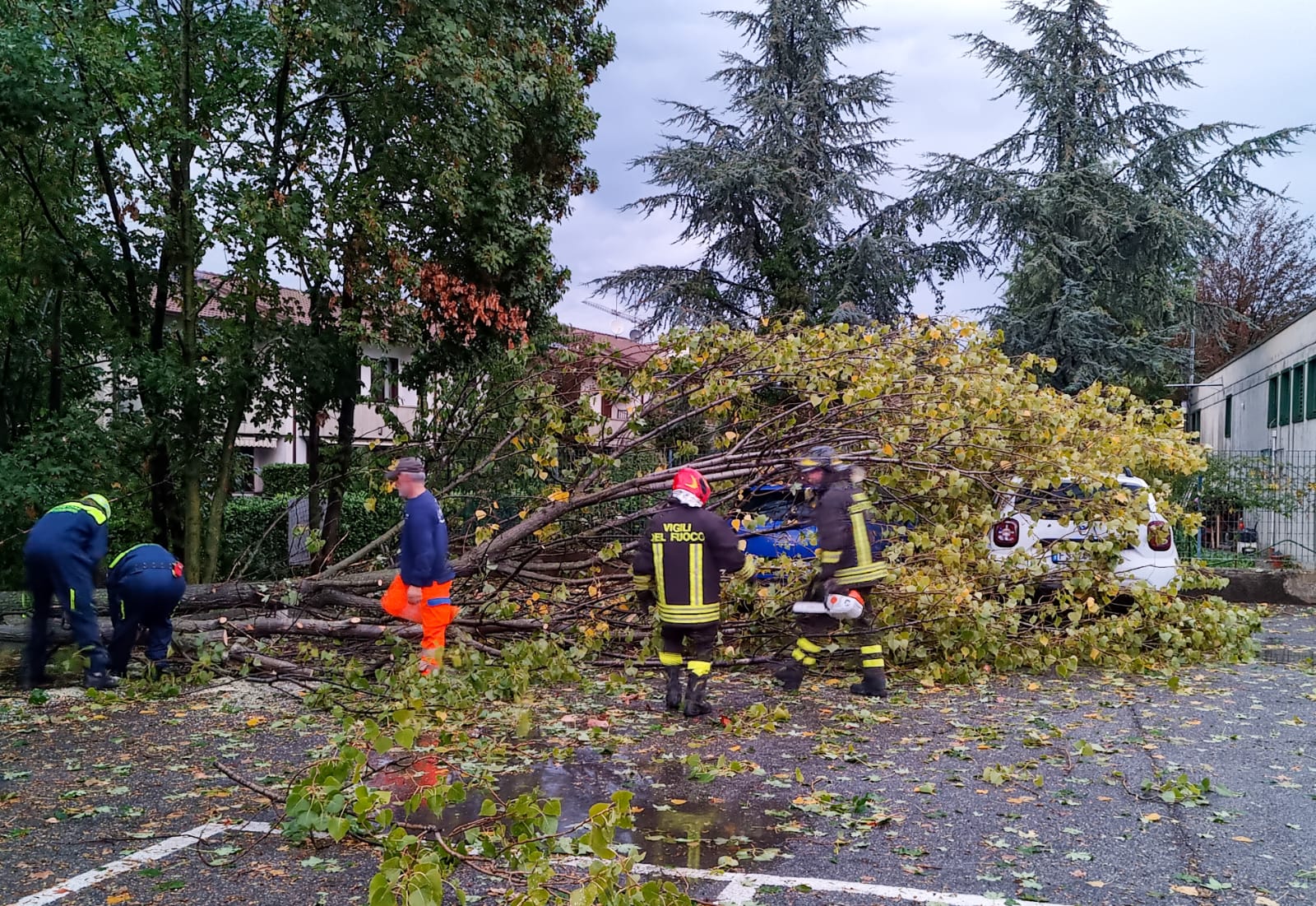 Grandinata del 29 settembre in Valassina e Veduggio