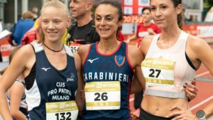 Atletica Corribicocca da sx Reina Epis Galimberti