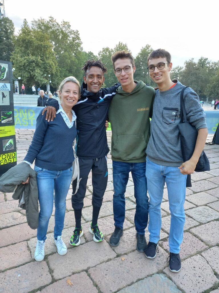 Carate atletica Raineri Crippa i fratelli Martino e Michele Galvani