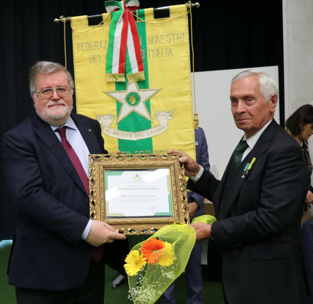 Monza Brianza Maestri Lavoro Simonassi premiato