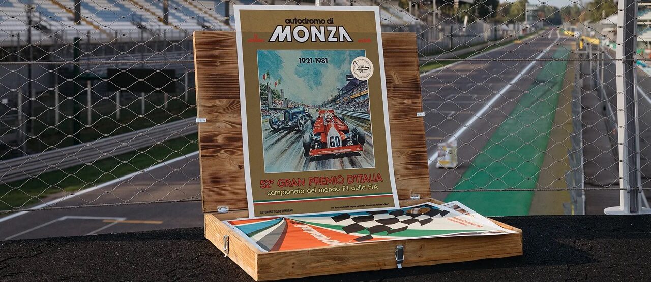 Monza 100 il box speciale con 11 poster