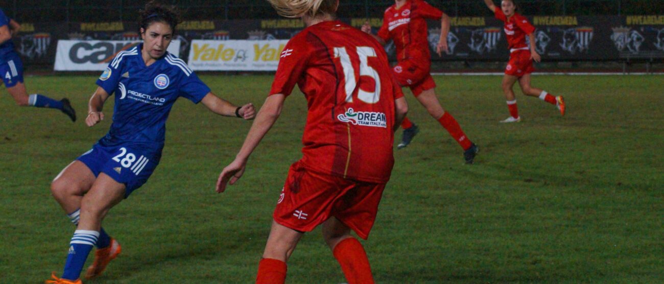 Calcio donne Real Meda-Pavia