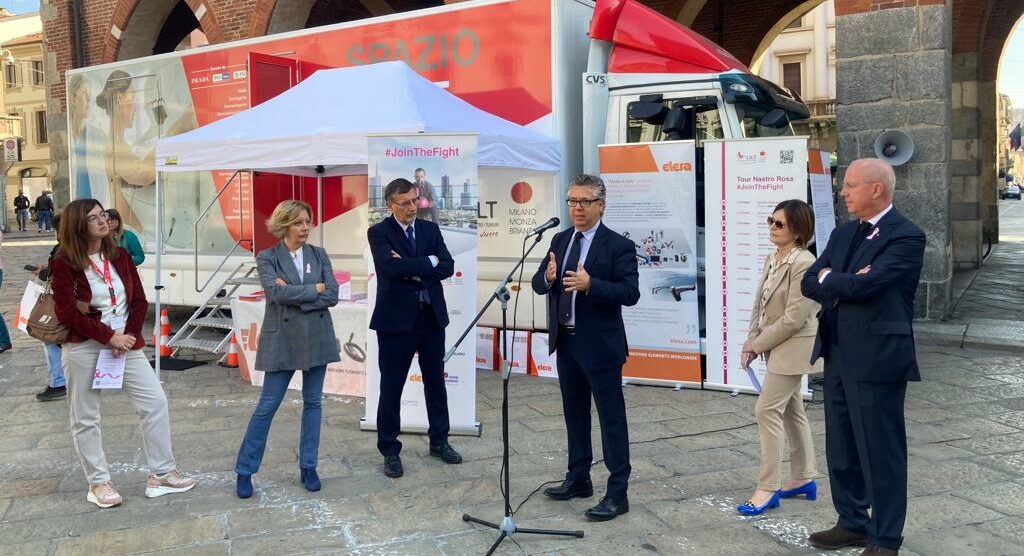 Monza Lilt campagna Nastro Rosa ottobre 2022