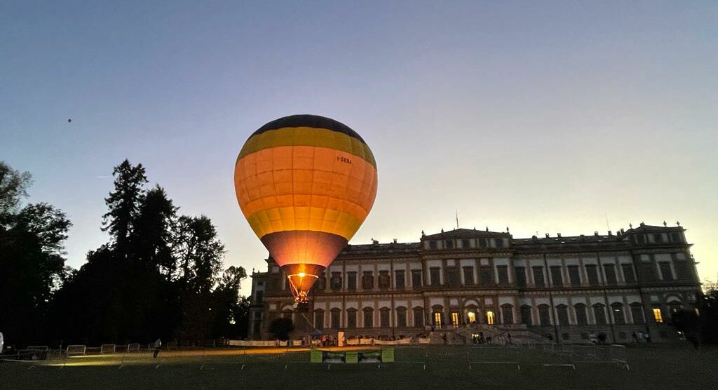 Mongolfiere alla Reggia di Monza