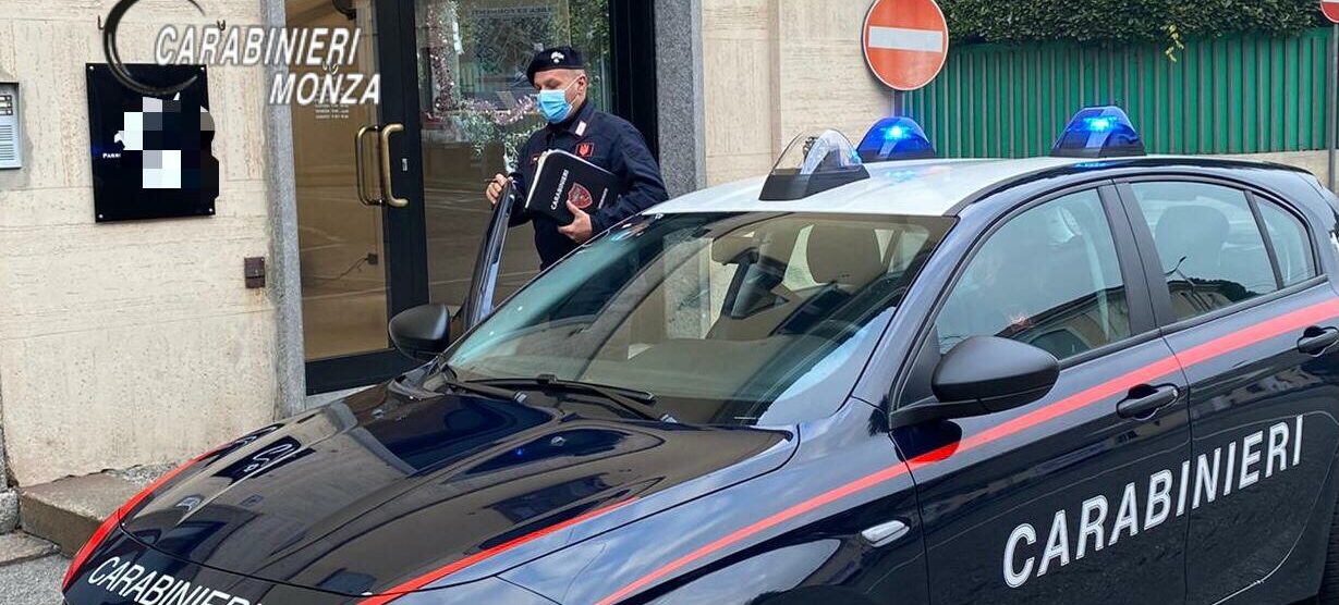 I carabinieri di Carate Brianza