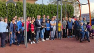 Cesano Maderno: l'inaugurazione dell'area fitness