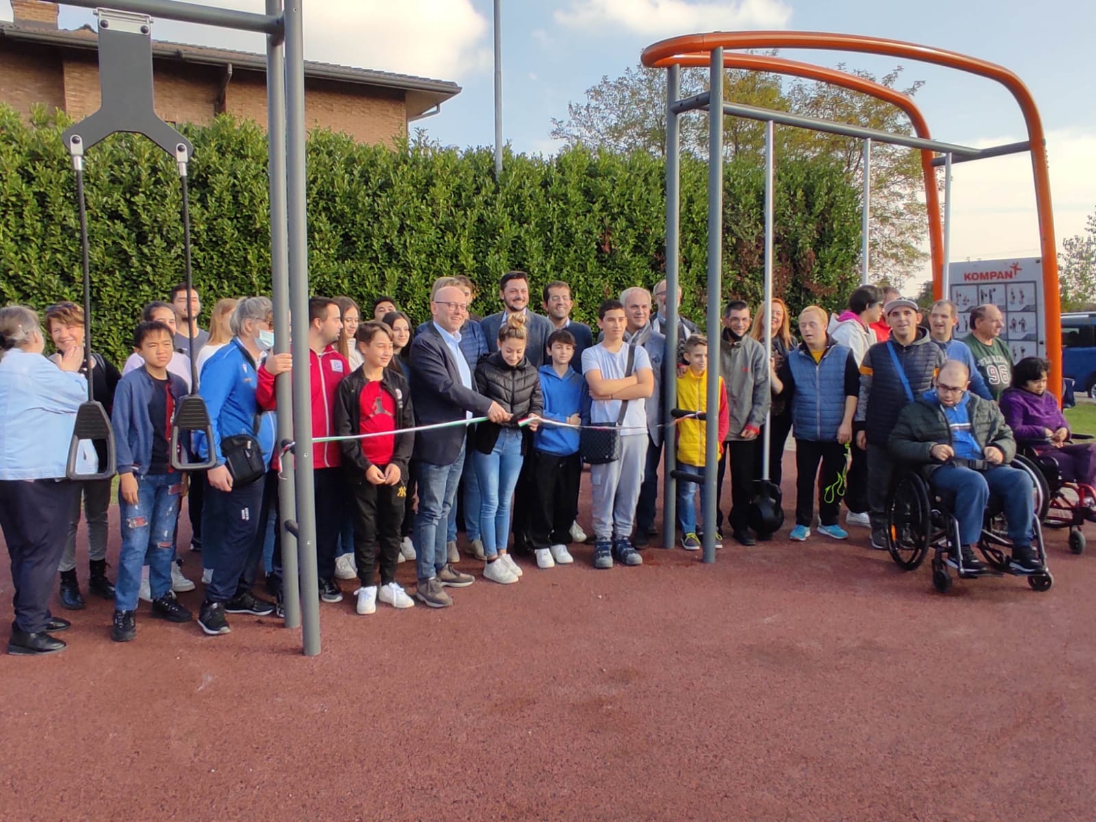 Gymmet är öppet på Molinello Park