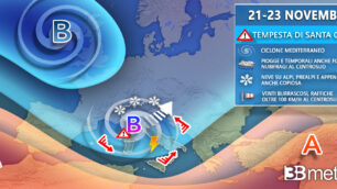 Meteo perturbazione 21-23 novembre