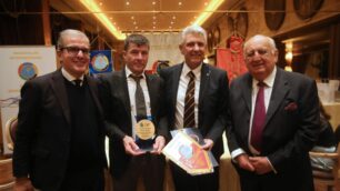Gianni Bugno premiato dal Panathlon Monza e Brianza a 30 anni dal titolo mondiale