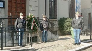 Macherio alpini cerimonia solitaria IV Novembre