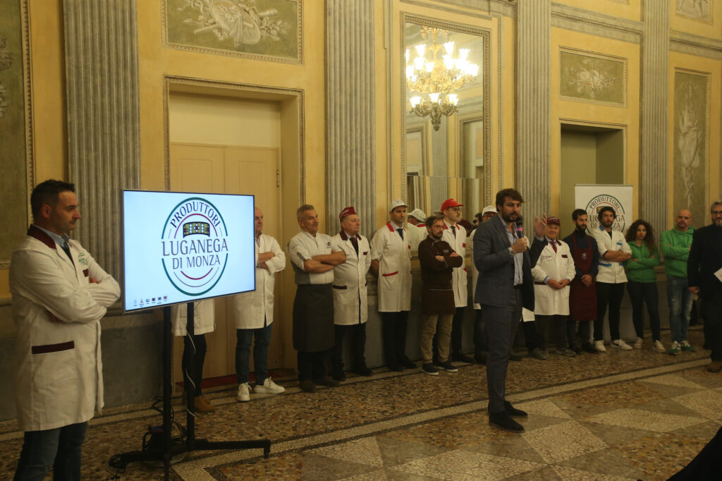 L'associazione produttori della luganega di Monza alla VIlla reale