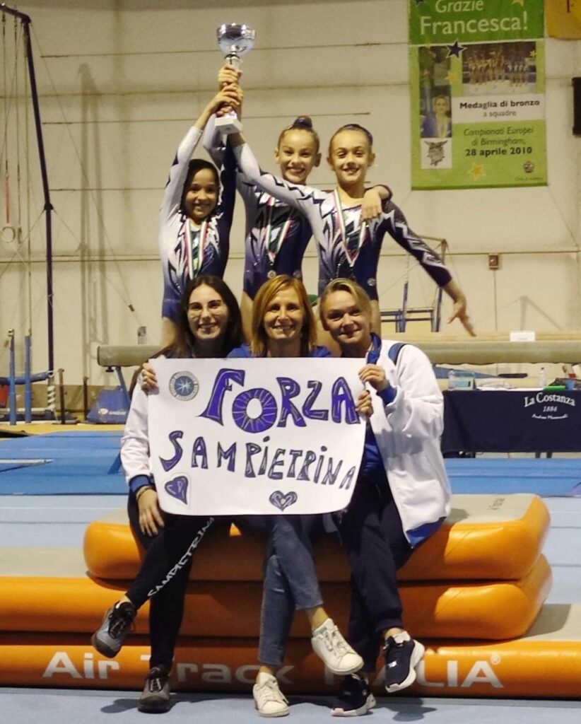 Ginnastica Sampietrina 2022 GOLD 3A Basilico Ferrari Pullano