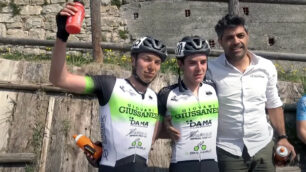 Giussano ciclismo juniores Giovani Giussanesi e Danilo Napolitano