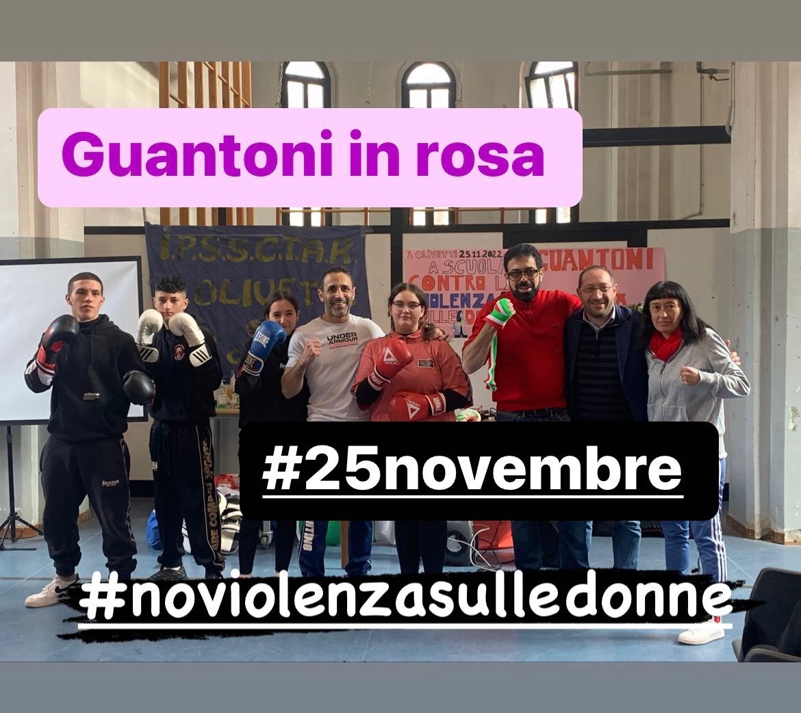 Monza istituto Olivetti difesa donne