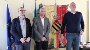 Meda linee del Pgt: assessore Boga, sindaco Santambrogio, dirigente Cereda