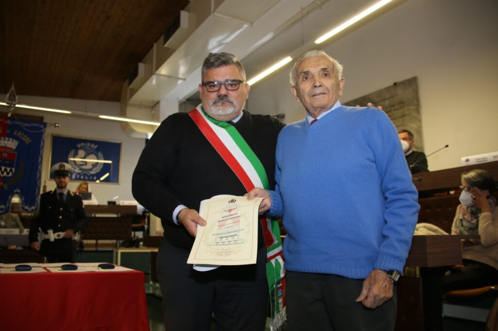 Arcore benemerenze civiche Agostino Spinelli