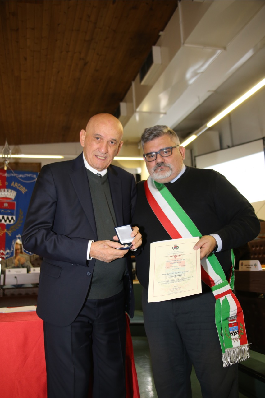 Arcore benemerenze civiche Carlo Brambilla