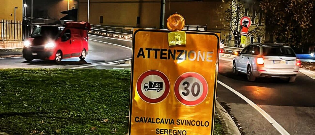 Ponte in zona San Salvatore a Seregno Statale 36