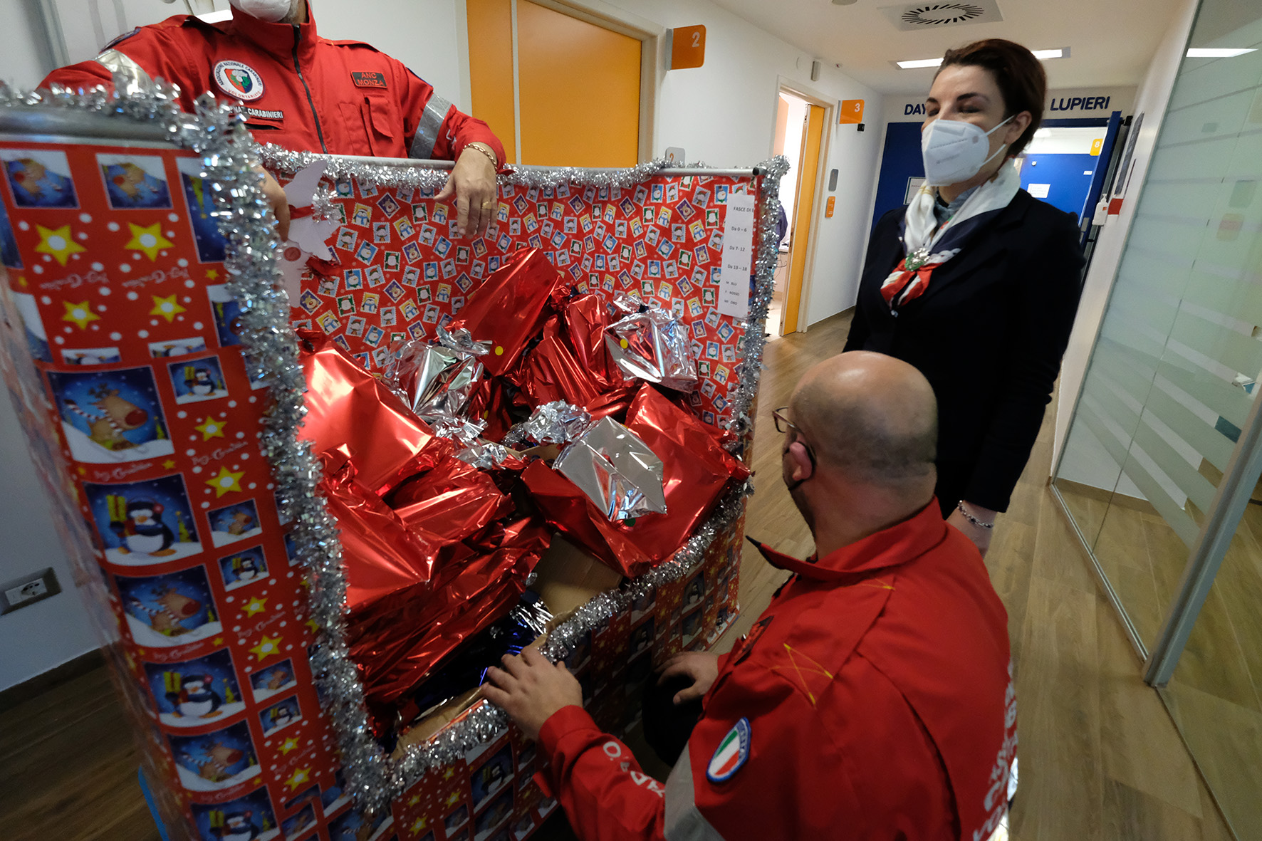 I carabinieri al San Gerardo per il Natale 2022