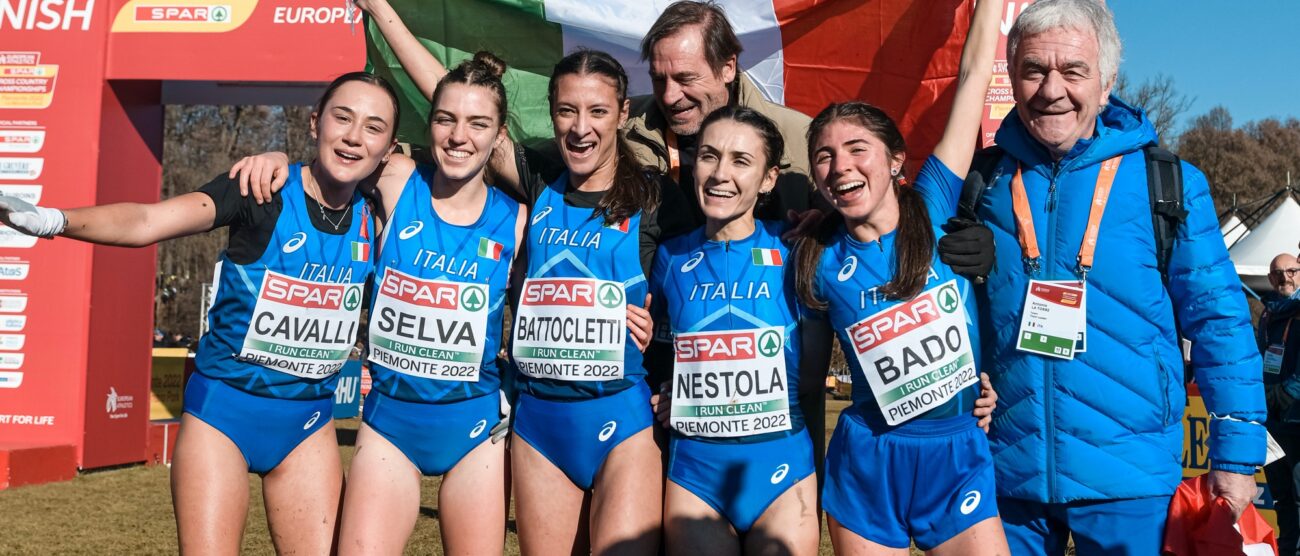 Atletica Bado Aurora con la squadra azzurra Piemonte 2022