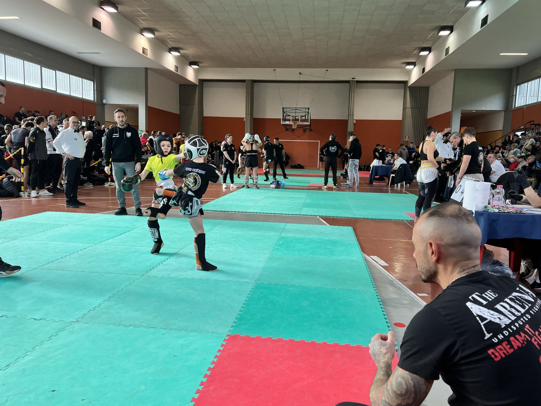 Arcore torneo Kickboxing Bu-Sen