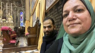 Imam in duomo a Monza messa Natale