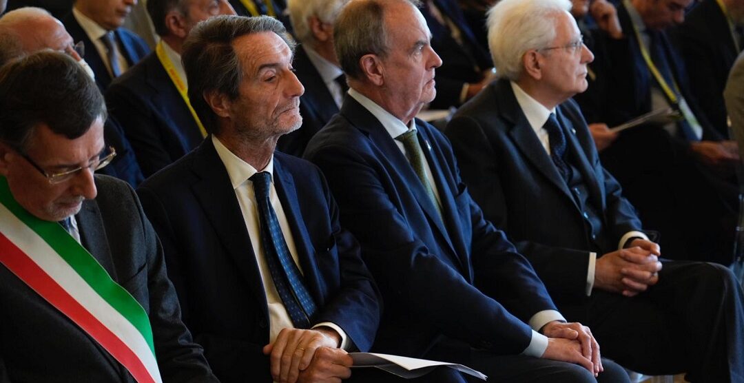 Italia delle Regioni Villa Reale Monza Mattarella Fontana