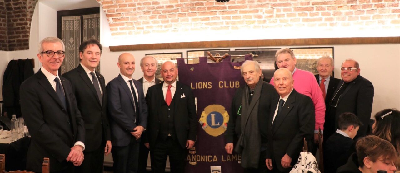 Lions club Canonica Lambro serata benefica