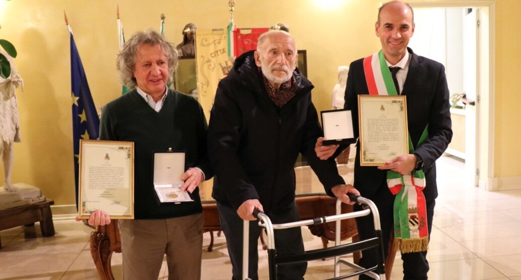 Meda benemerenze Galimberti e Terraneo