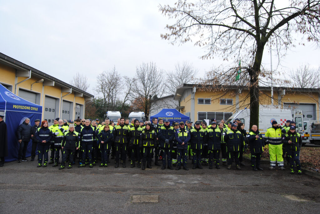 La Protezione civile a Desio