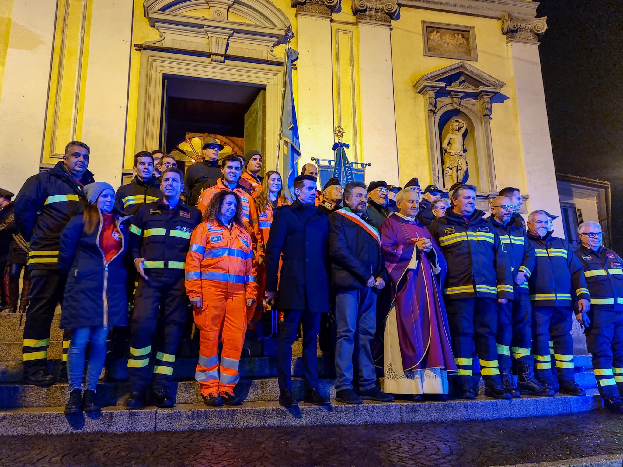 Carate Brianza Santa Barbara vigili del fuoco