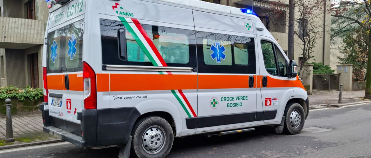 Giussano incidente viale Rimbembranze