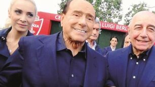 Monza Berlusconi con Fascina e Galliani