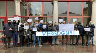 Brugherio protesta Lega