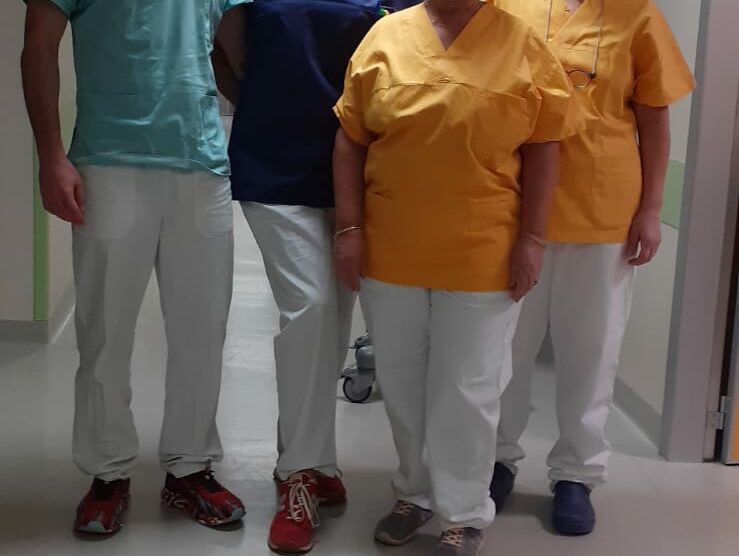 Ospedale San Gerardo Monza nuovi colori divise