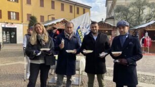 Il centrodestra di Brugherio con polenta e cotechino