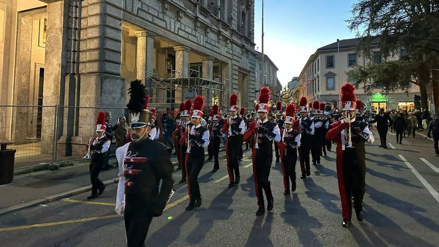 Triuggio Marching band a Monza in novembre