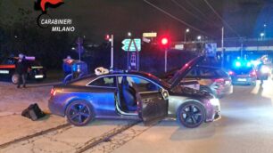 Carabinieri inseguimento Limbiate Paderno Dugnano