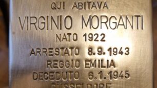 Villasanta la pietra d'inciampo per Virginio Morganti