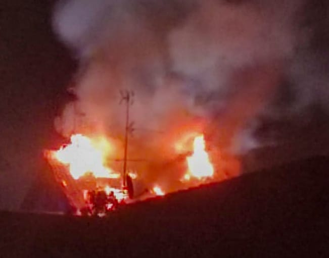 Incendio Giussano