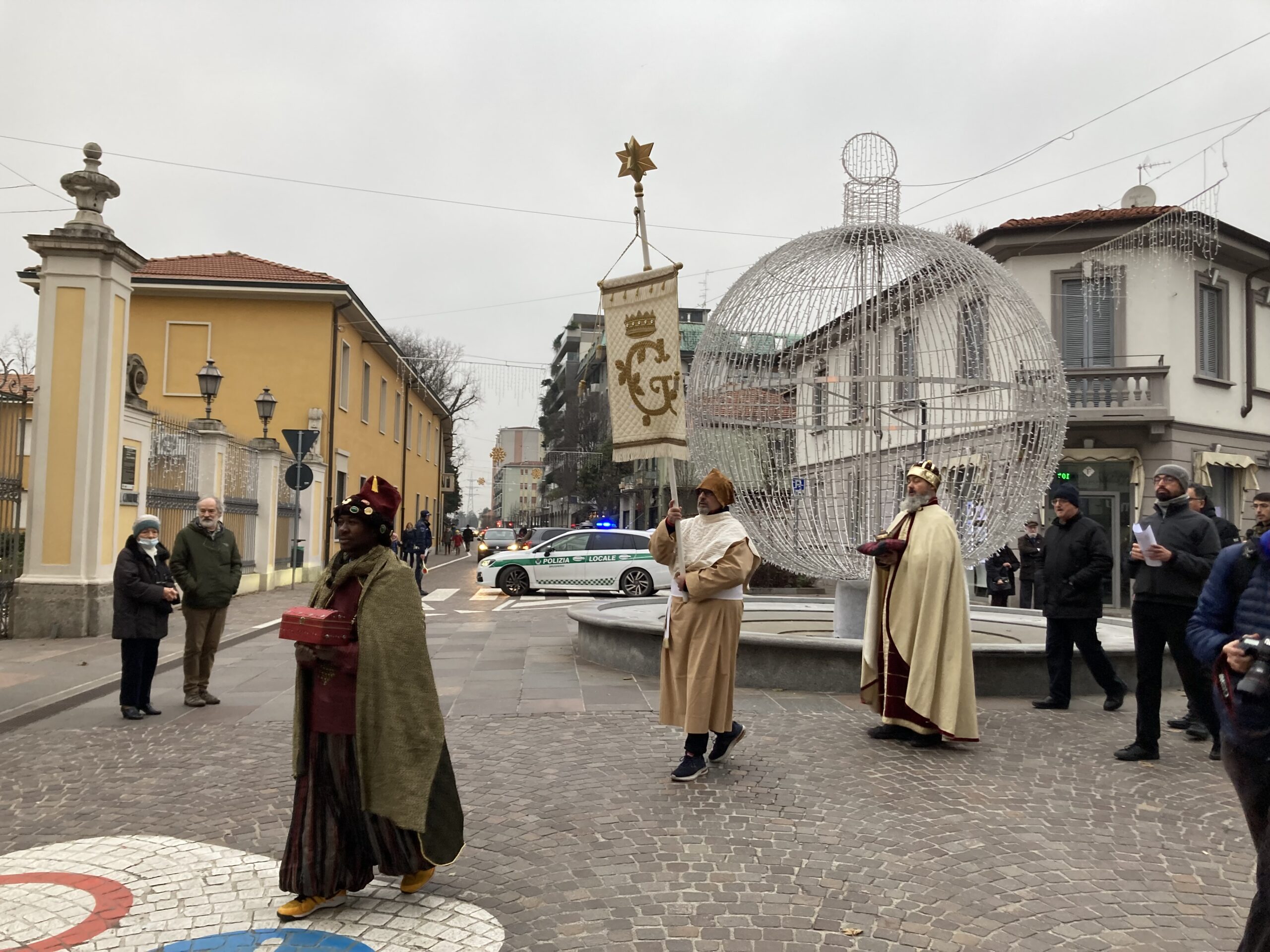 Il corteo dei Re Magi a Brugherio