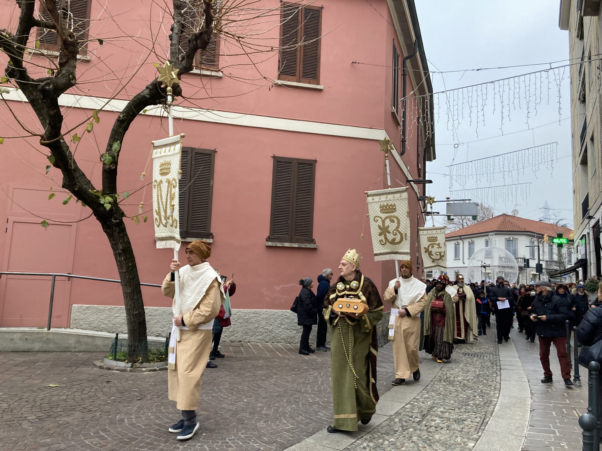 Il corteo dei Re Magi a Brugherio