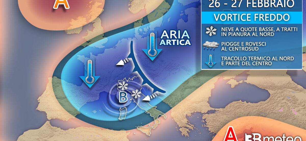 Meteo 26 - 27 febbraio europa