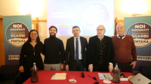Sgarbi con Lupi a Monza